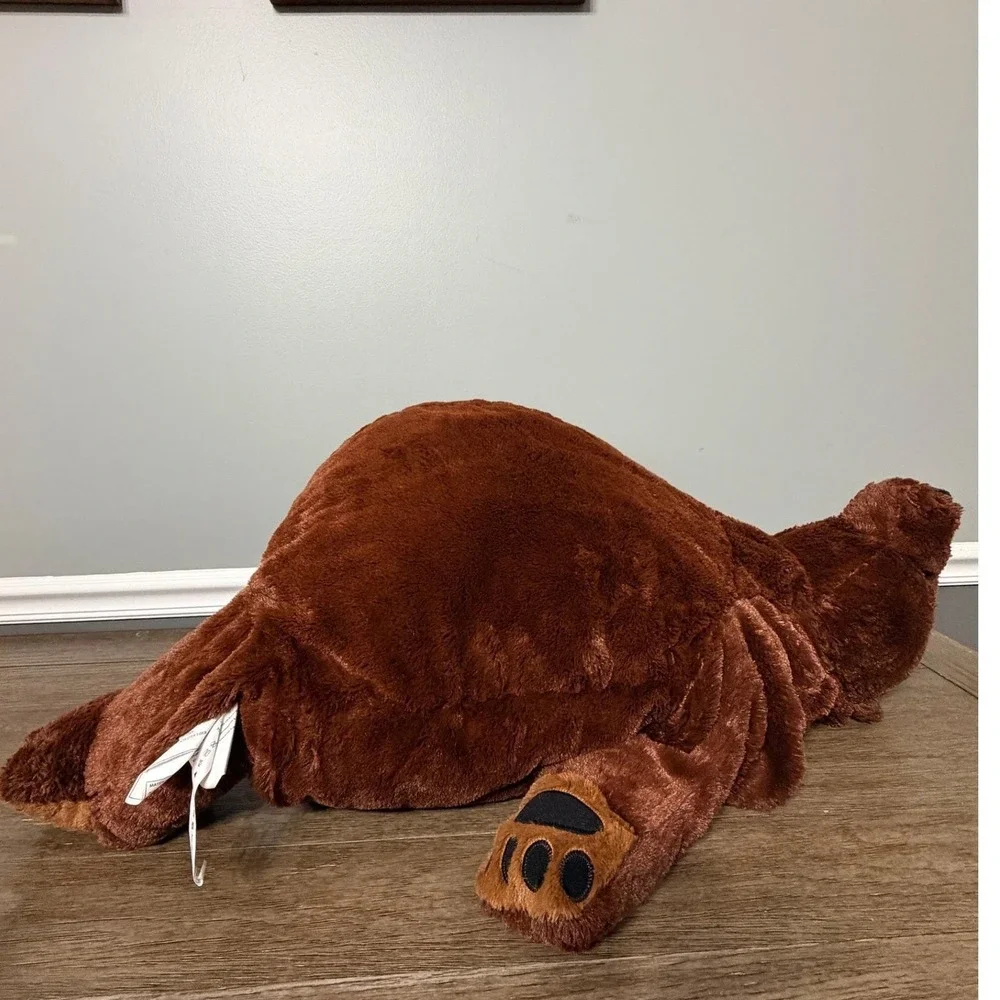 Ikea Bear DJUNGELSKOG‎ Plush Stuffed Brown Teddy Soft Jumbo 39 ¼